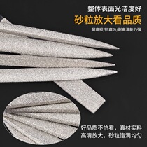 Assorted file knife diamond emery plastic file metal grinding tool flat round file semicircular triangle