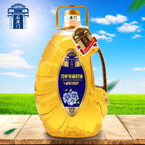 Shikumen first-class cold-pressed pure flaxseed oil 5L edible oil Healthy cooking vegetable oil Healthy bottle