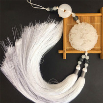  Ancient style Hanfu waist wear Longfeng jade clothing Ancient costume forbidden waist tassel pendant Cheongsam compression lapel men and women waist pendant gift