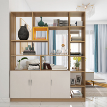 Household screen Entrance cabinet Living room decoration frame Creative light luxury entrance hall partition wall storage storage shelf
