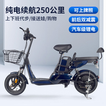 New national standard electric bicycle travel household 48V lithium battery parent-child female battery car small takeaway electric car