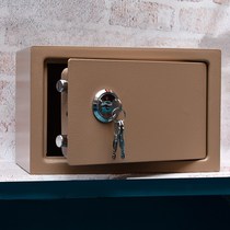  All-steel household small mechanical safe for the elderly invisible anti-theft into the wall Hotel safe old-fashioned clip 25000