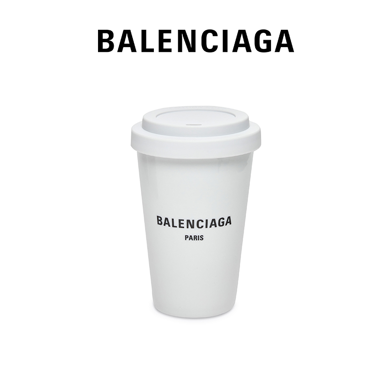 BALENCIAGA PARIS ブランドロゴ入りコーヒーカップ