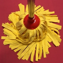 Household mop clean deerskin towel mop round head old-fashioned pier cloth floor mop without watermark deerskin velvet absorbent traditional mop