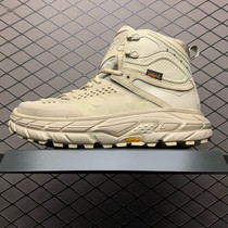 Yu Wenle Identical Hoka Black Card Its Color High Help Waterproof Mountaineering Outdoor Leisure Day Series Fashion Shoes Genuine Leather