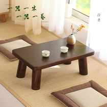 Kang Table rural old-style home eating solid wood New Chinese tatami sitting area mobile small table small tea table brief