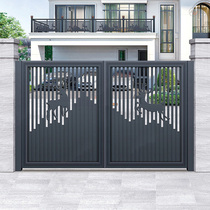 Bo shield stair handrail guardrail aluminum alloy balcony guardrail stainless steel iron guardrail Villa fence custom