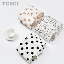 Girls  underwear Childrens underwear Womens flat angle pure cotton baby small medium and large childrens baby four-corner insole shorts do not clip pp