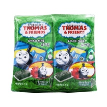 Thomas little train olive oil seaweed 2 1g×10 South Korea imported baby food supplement Childrens snacks