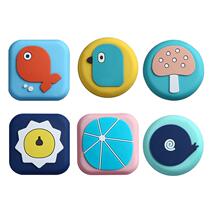 Door handle silicone door patch silicone pad anti-collision door back suction cup anti-collision refrigerator anti-collision household wall sticker door