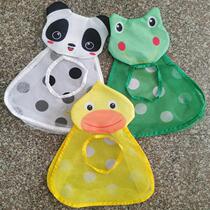 Children Bathroom Mesh Bag Baby Bath Toy Containing Hanging Bag Cartoon Animal Head Baby Dramatic Water Toy Finishing Bag