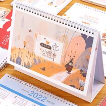 2022 calendar simple ins style creative desktop ornaments work office calendar plan this daily self-discipline