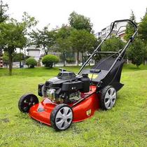 Lawn high and low controllable self-walking weeding driver pushing fuel oil style grass field mower 4-stroke grass-repairing caravan
