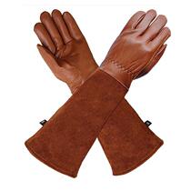Aoqi sheepskin gardening gloves garden labor insurance anti-stab anti-cut long beekeeping argon arc welding gloves cross-border factory direct