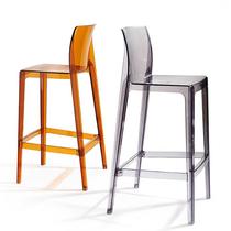 Transparent bar chair acrylic net red bar chair Nordic high stool home front desk chair bar stool bar chair