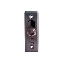 Metal exit light touch button suitable for aluminum alloy door frame embedded 304 stainless steel narrow edge switch