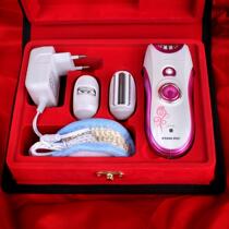 New Ladies Precision Painless Pluccole Shaving Machine Replacement Two-in-one Suit Rechargeable Electric Shave Knife