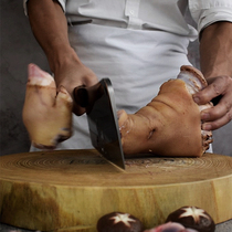  Commercial bone cutter Forged stainless steel thickened bone cutter Large bone cutter Household kitchen knife Longshui knife