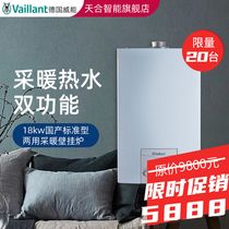 Germany Wei Neng 18kw domestic standard dual-use heating wall hanging furnace