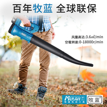 German rechargeable snow blower high-power lithium electric blower blow powerful electric snow blowing ash industry dust removal