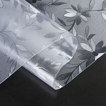 Transparent waterproof tablecloth anti-oil-proof soft glass plastic PVC table mat Crystal Board rectangular table mat coffee table