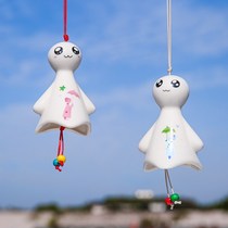 Doll wind chimes hanging on the door of the room Japanese-style doorbell Living room car decoration Girl room outdoor courtyard