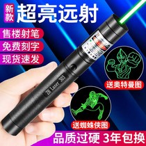 Laser flashlight simple usb charging sales sand table shot pen real estate indicator pen Pointer Pointer far light laser light green