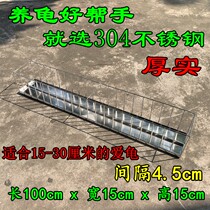  Turtle Feeder Feeding Basin Fed Tables Tortoise Grain Turtle Tank Yellow Rim Turtle Stainless Steel Lukturtle Yellow Rim Tortoise
