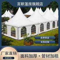 Outdoor European aluminum alloy spire tent outdoor car show sale sunshade tent wedding banquet event tent