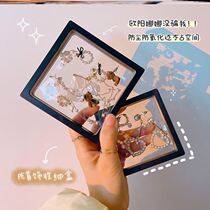 Ouyang Nana recommends jewelry storage box earrings necklace ring watch anti-oxidation and dustproof portable carry-on