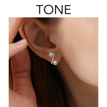 Aural Hole Entrance natural 5A Pearl ear clip Mosquito Coil Pan Small style High level Sensation Temperament 100 lap minimalist elegance