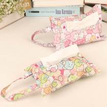 Hanging Tissue Box Waterproof Oxford Cloth Paper Towels Tissue Hanging Bag Pumping Paper Bag Home Pumping Cardboard CAR HEADBOARD