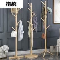 Bedside clothes deity Divine Instrumental Landing Hair Chaser Hanging Hanger Plus Coarse Thickening Bedroom Triangle Cloak Cap Shelf Saving Space