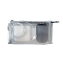 Japanese style simple storage bag macbook mouse power shell accessories zipper bag universal work stationery bag travel bag