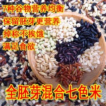 5 Catty Mix Seven Color Brown Rice Fat Reduction Satiety Fitness Coarse Grain Rice Wholegerm Cereal Cereals Cooking Porridge Bad Rice Mixed Rice