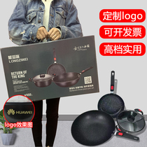 Event giftHigh-end practical atmosphere to customer employee company annual meeting new store opens custom logo with hand