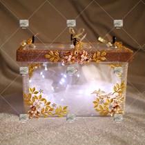 Ferring wedding shoes box hidden wedding shoes to pick up the door tricky wedding wedding shoes box with lock transparent wedding spoof