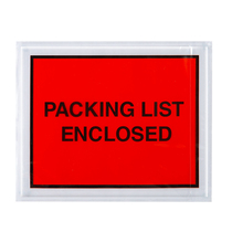 Tianyuan printed adhesive bag A4A5 list bag packing list enclosed waterproof invoice single bag