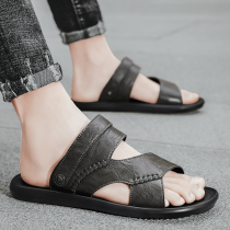 Sandals mens 2022 Summer new outwear Sport non-slip Deodorant Slippers Men Casual Soft Bottom Beach Shoes