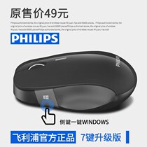 Philips SPK7604 wireless mouse mute rechargeable portable business office notebook Universal male and female students