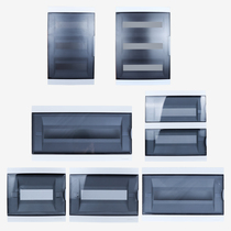 Household distribution box cover 8 12 16 20 loop black transparent cover plastic decorative panel hard Thai Indoor
