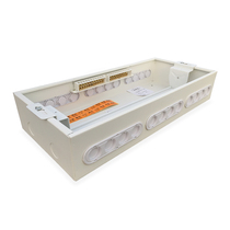 Pure flat strong electric box 17 18 19 20-digit household distribution box 20 loop concealed air switch wire box single