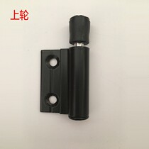 Small folding door accessories without lower rail upper track roller accessories aluminum alloy doors and windows hardware door accessories