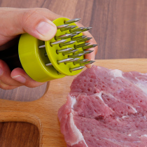 Household broken tendon meat tenderizer pine needle hammer stainless steel steak hole pig skin nail buckle pork fork