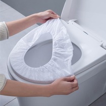 10 pieces of disposable toilet pad maternal toilet cushion paper hotel travel waterproof toilet pad portable toilet pad