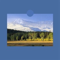 A postcard US Yellowstone National Park homemade small card posters hang up c8a98a02