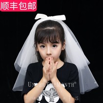 Under the moon parent-child mother and daughter Net red Photo head yarn Super Xiansen child baby parent-child Photo head yarn headdress