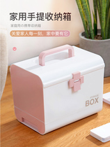 Medical kit household first aid kit small medicine box home medicine box should be first aid medicine box storage box Medical box large
