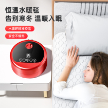 Water heating blanket electric double water circulation intelligent non-radiation Kang household mattress temperature regulating double control safety water and electricity mattress