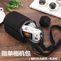 Micro single package for Canon m10 camera bag m200 35M6M100 Fuji XA7 20 bag X100V T Sony A6400 A6300 portable ZVE